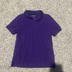 Nautica Men's Deep Purple Polo Shirt